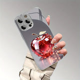 Luxury Aurora Diamond Water Drop For Apple Pattern Phone Case For iPhone