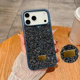 Luxury Elegant Bling Glitter Diamond Drop Protective Cover For iPhone