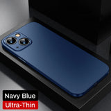Ultra Thin Matte Translucent Case For iPhone