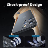 Ultra Thin Matte Translucent Case For iPhone