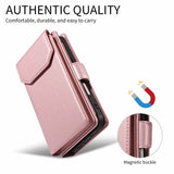 Wallet Multi-card Leather Case For iPhone