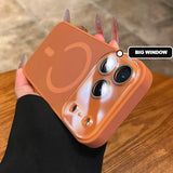 Original  Big Window  Anti-Scratch Phone Case for iPhone