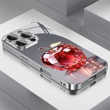 Luxury Aurora Diamond Water Drop For Apple Pattern Phone Case For iPhone
