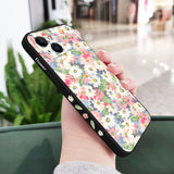 Flowers Silicone Phone Case For iPhone