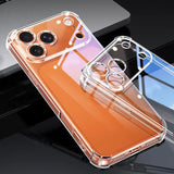 Ultra Thin Transparent Phone Case For iPhone