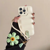 Lanyard Fashion Down Jacket  Strap Soft TPU Phone Case for iPhone