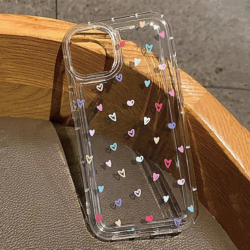 Small Flower Stars Soft Case For iPhone