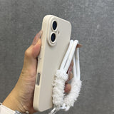 Silicone Fine Hole Soft Phone Case For iPhone