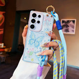 Painted Crossbody Phone Case For Samsung