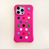Hole Phone Case Anti-fall Phone Case For iPhone