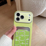 Large Window Card Holder Phone Case  for iPhone