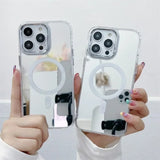 Make up Mirror Magnetic Case For iPhone