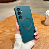 Luxury Matte Magnetic Phone Case for Samsung