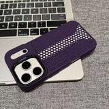 Hollow-out Heat Dissipation Phone Case For iPhone