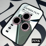Diamond Star Spiral Gear Lens Film For iPhone