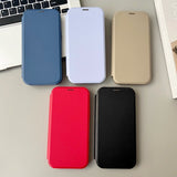 Flip Card Holder Magnetic Phone Case For iPhone