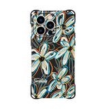 Flower Four-corner Lanyard Anti-fall Phone Case For iPhone