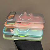 Ultra-thin Frosted Magnetic Phone Case For iPhone