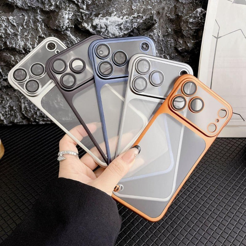 Frosted Frameless Phone Case For iPhone