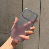 Ultra Thin Soft Matte Translucent Silicone Phone Case For iPhone