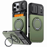 Card Slot Stand Holder  Wallet Case For iPhone