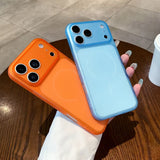 Ultra-thin Translucent Magnetic Phone Case For iPhone