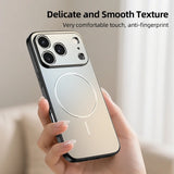 Large Window Matte Lens Protect Phone Case For iPhone