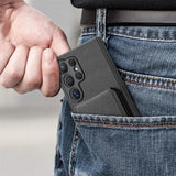 Wallet with Card Holder Phone Case For Samsung