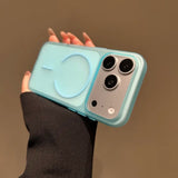 Ultra-thin Frosted Magnetic Phone Case For iPhone