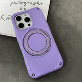 Thickened 360° Rotating Magnetic Bracket Phone Case For iPhone
