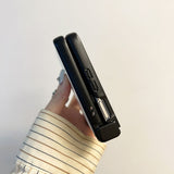 Grass Cat Phone Case For Samsung Z Flip 7/7 FE/6/5/4/3