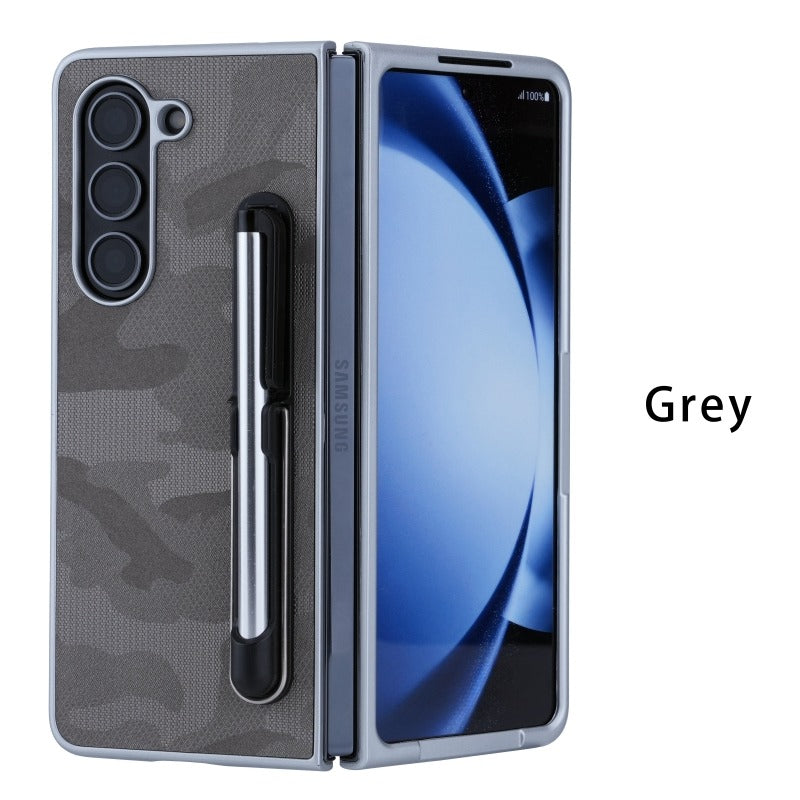 Pen Slot Holder Integrated Ultra-thin Phone Case For Samsung Z FOLD