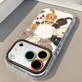 Cat-shaped Soft Phone Case For iPhone
