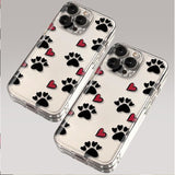Black Claw Love Phone Case For iPhone