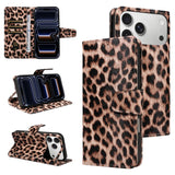 Leopard Print Leather Phone Case For iPhone