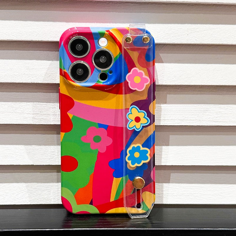 Graffiti Flower Phone Case For iPhone