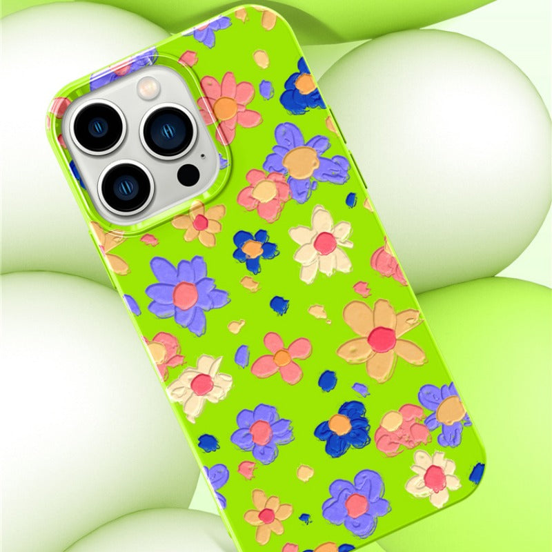 Floral Phone Case For iPhone