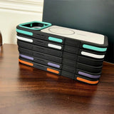 New Bicolor Matte Frosted Magnetic  Phone Cas For iPhone