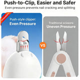 Precision Trimming Pet Nail Clippers  Made of Stainless Steel & ABS