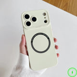 Liquid Silicone Magnetic Silicone Case For iPhone