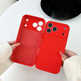 Liquid Silicone Magnetic Phone Case For iPhone