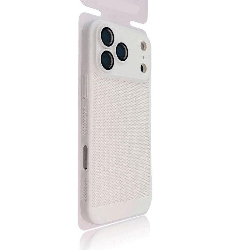Grid Lens Film Phone Case For iPhone
