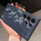 Metal Lens Shockproof Phone Case For Samsung