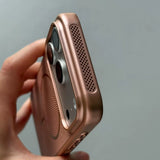 Mesh Frosted Magnetic Phone Case For iPhone