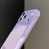 Invisible Stand Transparent Drop-Proof Phone Case For iPhone