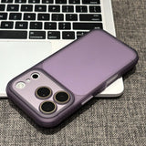 Frosted Semi-Transparent Phone Case For iPhone