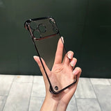 Ultra-thin Bezel-less Phone Case For iPhone