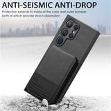 Wallet with Card Holder Phone Case For Samsung