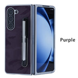 Pen Slot Holder Integrated Ultra-thin Phone Case For Samsung Z FOLD