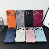 Shockproof Magnetic Soft Phone Case For iPhone